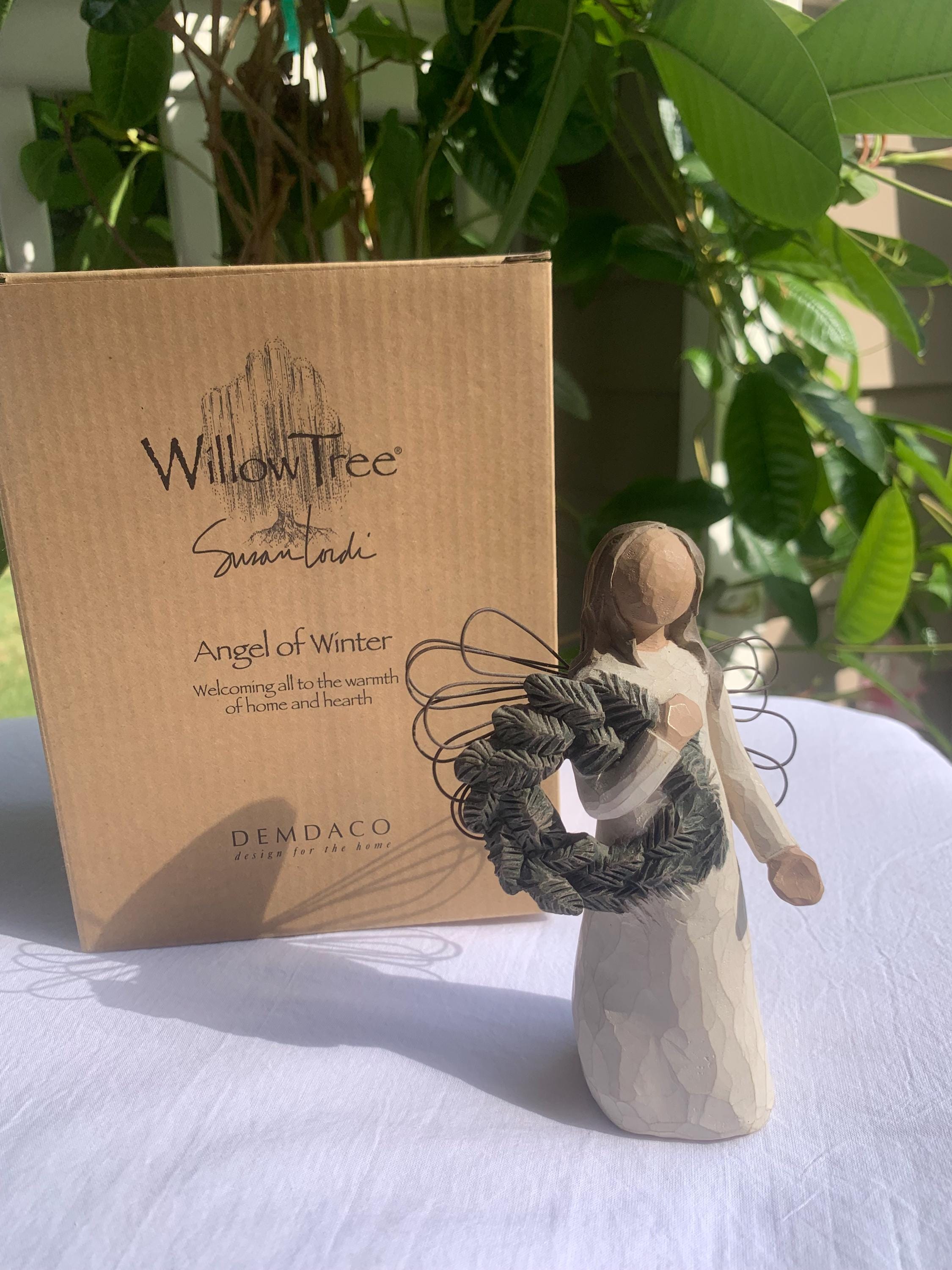 Willow Tree “angel of Winter” – Retired Figurine – Rare Find - Etsy