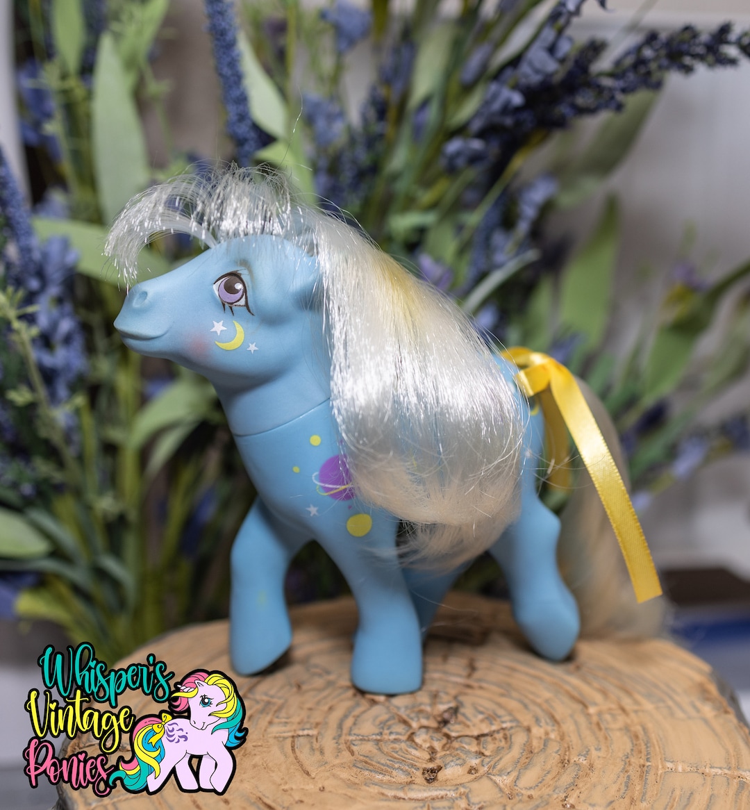 My Little Pony Twice as Fancy Night Glider G1 Vintage Etsy