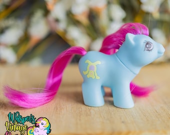 Rare Vintage MLP G-1 Hasbro My Little Pony Beddy Bye Eyes Ribbon
