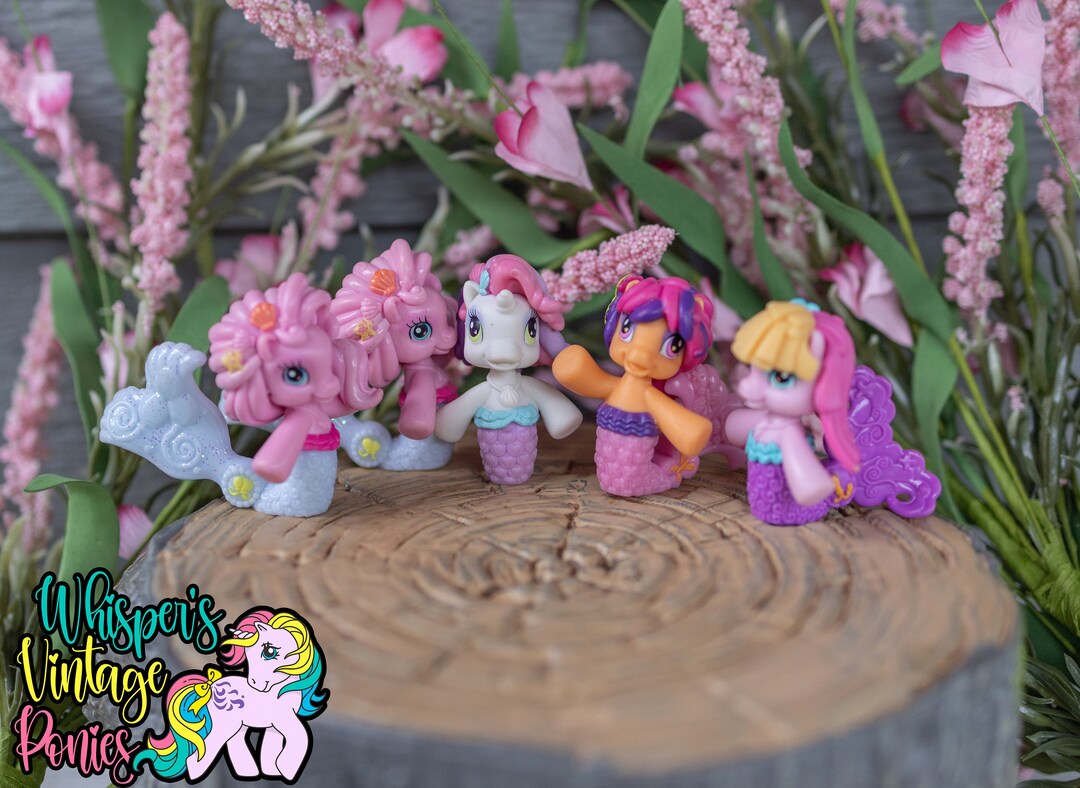 My Little Pony G3 Ponyville Mermaid Ponies - Etsy