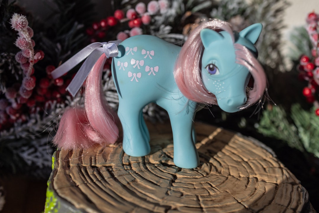 My Little Pony Bowtie G1 Vintage Earth Ponies - Etsy