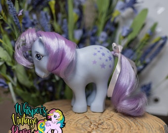 My Little Pony Original Pied plat Bluebell G1 vintage