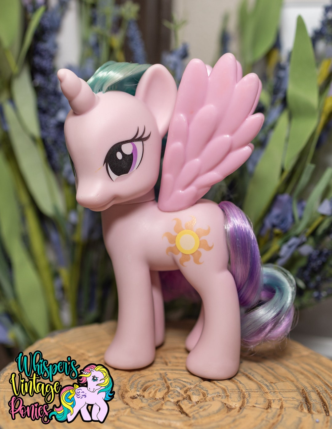 My Little Pony G4 Princess Celestia Tinsel - Unicorn Pegasus FiM (Hasbro)