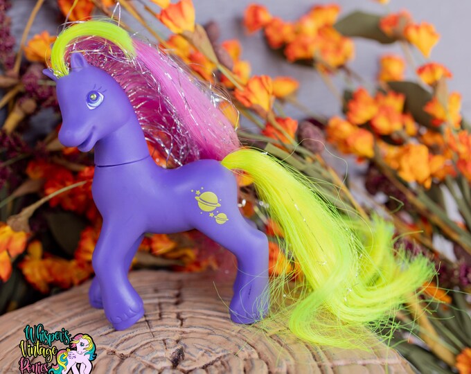 mon petit poney my little pony MLP HASBRO G2 PRINCESS SILVER SWIRL UE VERY RARE