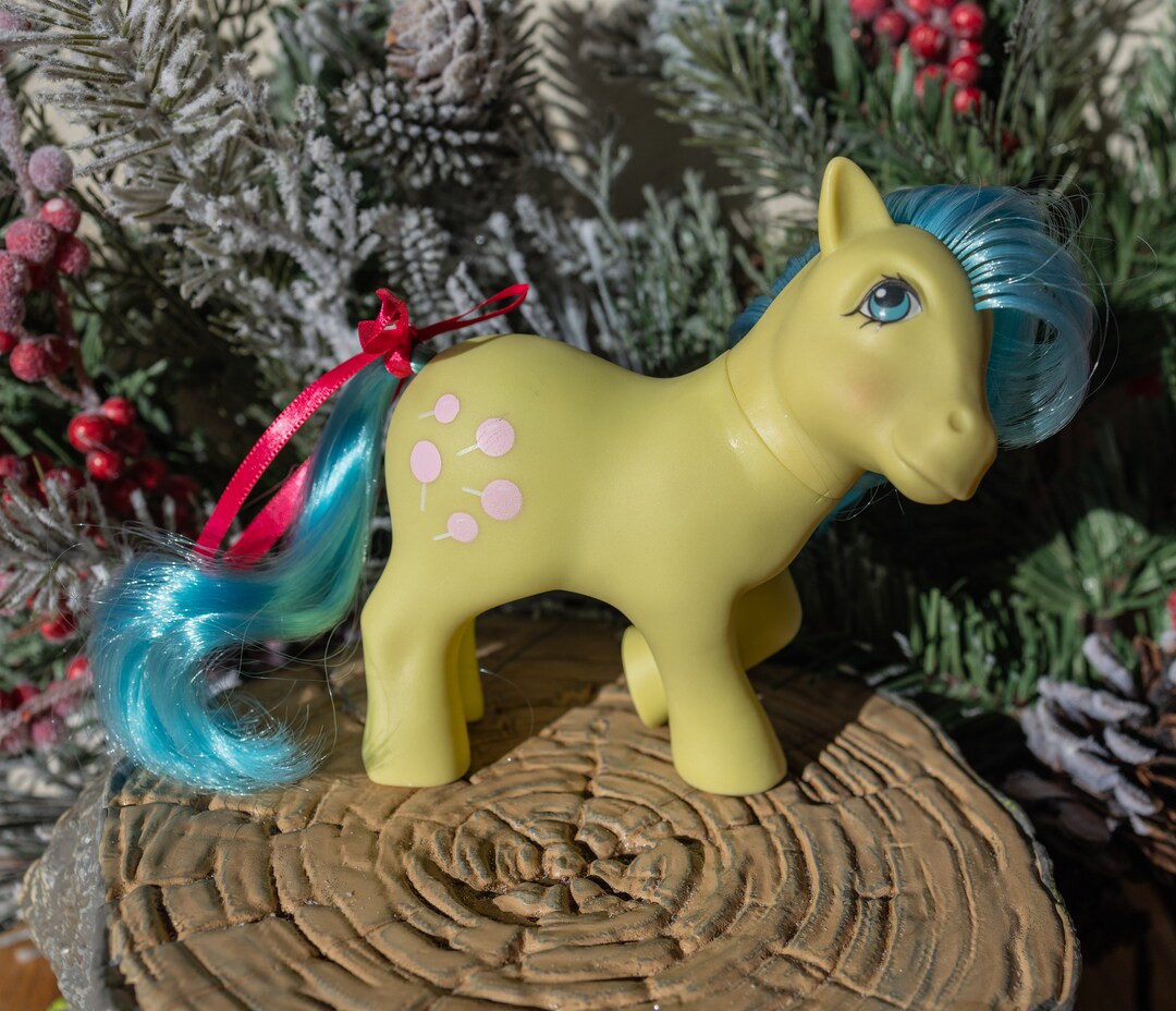 Tootsie Classic Pony - My Little Pony Rétro, Figurine Collection Avec Cheveux Soignables Et Poster
