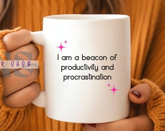 Taza divertida de oficina: un faro de productividad y procrastinación