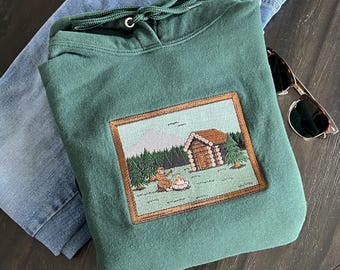 Sasquatch Cabin Sweatshirt