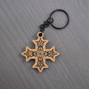 Coptic Cross Keychain (Pack of 3)