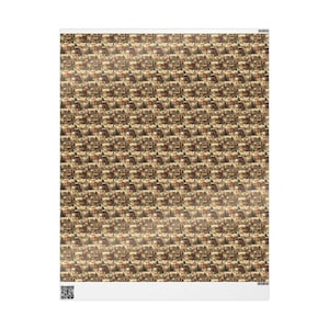 Victorian Winter Village Christmas Wrapping Paper: Nostalgic Snowy Scene image 9