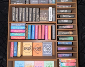 Mini librería con mini libros