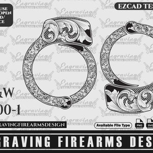 Engraving Firearms Design Smith & Wesson M100-1 Scroll Design