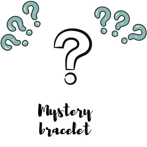 Mystery handmade beaded bracelet