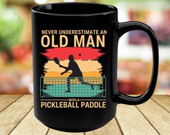 Pickleball Grandpa Mug: Sport Coffee Mug Gift