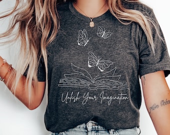 読書好きTシャツ：面白い本好きグラフィックTシャツ
