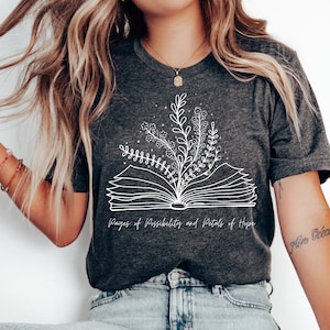 Bookish Funny Reading Shirt Book Lover Shirt Book Nerd t-shirt Cute Graphic Tee Literary Shirt Bookish Clothing Trending Now