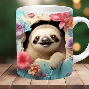 Mug paresseux, Mug amateur, Cadeau de Noël, Idée cadeau, Mug paresseux, Cadeau pour homme, Cadeau pour femme, Mug mignon