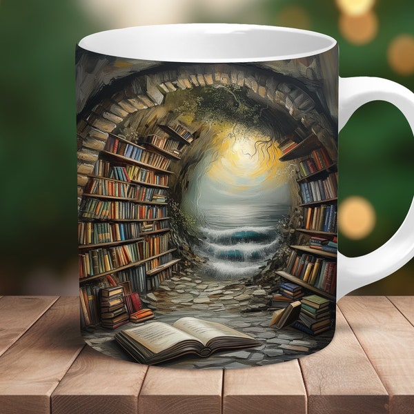 Coffee Mug Book Lover Mug Librarian Coffee Mug Gift For Teacher Christmas Gift Best Friend Gift Christmas Gift Idea