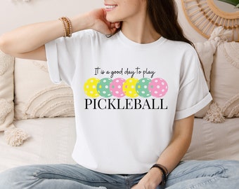 Comfort Colors Pickleball Shirt: Unisex Garment-Dyed Cotton Tee