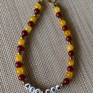 Arizona State “ASU MOM”  Cell Phone Charm Wristlet