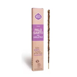 INCIENSOS Palo Santo CON VIOLETAS Sagrada Madre - Adicional envio gratis!