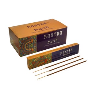 Mantra Masala Line Sahumerios - OFFER - 180 STICKS - Pack of 12 packages of 15 sticks each