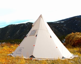 The "Mesa" 3-4 Person Tipi Hot Tent - Hot Tents - Teepee Tent - Teepee Hot Tent