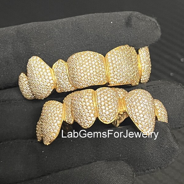 Gold Grillz Top and Bottom Etsy