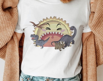 Dinosaur T-shirt, Funny Shirt, Gift for Dinosaur Lovers, Unisex Tee, Funny Dinosaur Geek Science Kids School Mens Ladies Womens Youth Gift