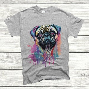 Dog Lover Tee, Artistic Unisex Jersey Tee, Graphic T-shirt