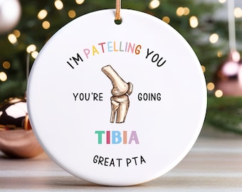 PTA Ornament, New PTA Gift, Physical Therapy, Physical Therapist Assistant Graduation Gift, Future PTA