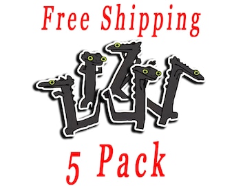 5 PACK - Dancing Toothless Meme Sticker