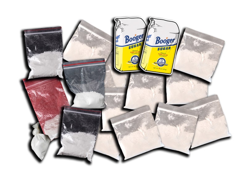 Coke Baggie Joke Sticker Free Shipping image 1