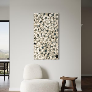 Cottagecore Floral Print: Neutral Small Flowers Wall Art (Digital Download)