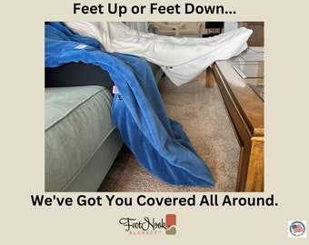 Cozy Cream FootNook Blanket Foot Pocket Blanket