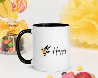 Be Happy Gift, Novelty, Office, Tea, Coffee, Fun Mug