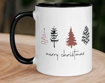 Christmas Tree Mug; Holiday Mug; Office Gift; Coffee Mug; Tea Cup; Grab Bag Gift; Gift for Her; Gift for Him