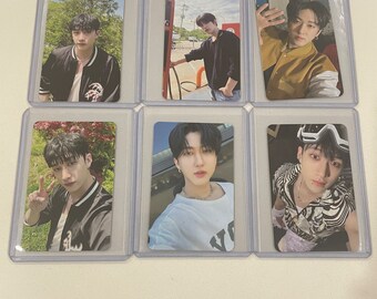OFFICIAL Stray Kids Maxident & 5 Star Photocards (Bangchan, Changbin and Seungmin)
