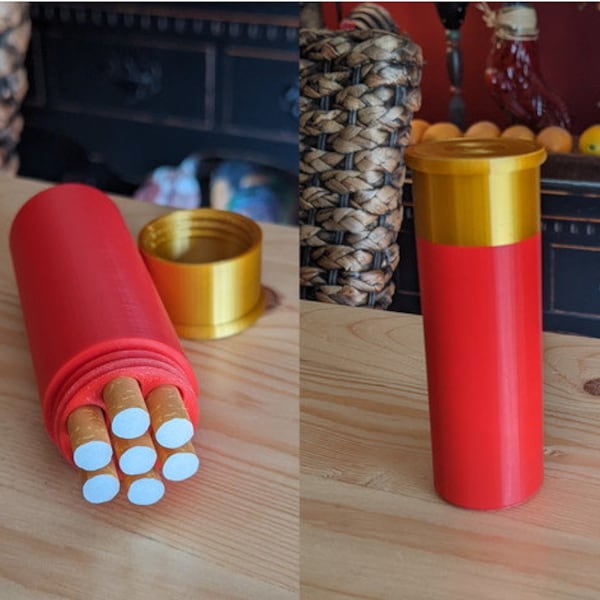 Shotgun Shell Cigarette and Jo Case