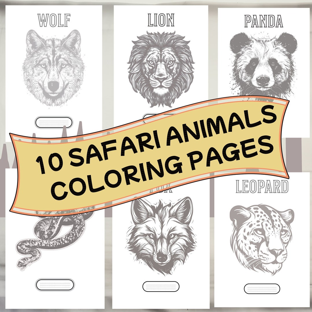COLORIAGE ANIMAUX POUR Enfants : Livres à Colorier Pour Enfants 4-8 Ans