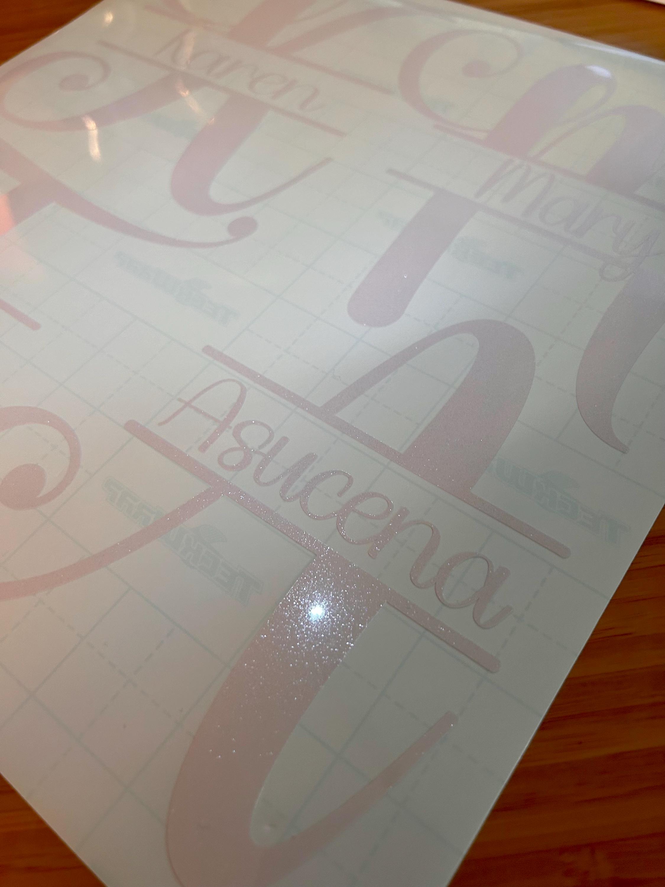 Custom Cursive Name Vinyl Decal | Personalized Monogram Initial Sticker ...