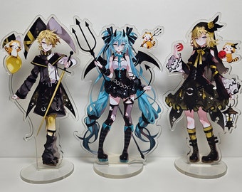 PRE-ORDER Enchanting Acrylic Stand, Hatsune Miku, Kagamine Rin