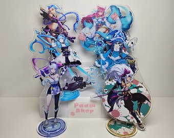 PRE-ORDER Acrylic Stand, Stands, LoL, League of Legends, Game, Jinx, Ahri, Gwen, Lulu, Riven, Yasuo