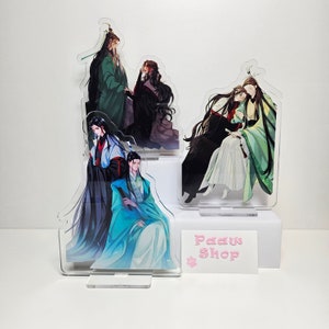 PRE-ORDINA Standies in acrilico dal sistema di auto-salvataggio di The Scum Villain, Luo Binghe, Shen Qingqiu Stand, romanzo