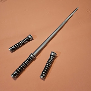 3D printed, Cosplay Toy, Collapsing  Blade Sword, Plastic Toy