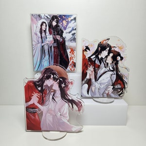 PRE-ORDER Enchanting Acrylic Stand, Tian Guan Ci Fu, Heaven Official's Blessing, Acrylic Standies, Xie Lian, Hua Cheng, novel