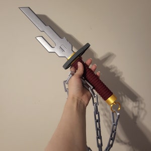 Imprimé en 3D, couteau cosplay, jouet, arme pour déguisement, jouet en plastique