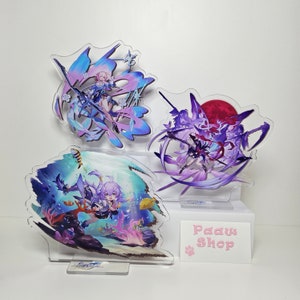 Acrylic Stands, Game, Honkai: Star Rail, Star Rail, March 7th, Bailu, Seele