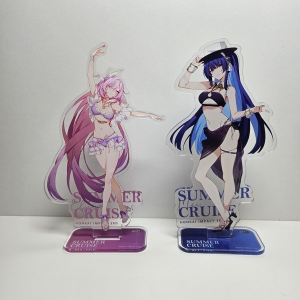 PRE-ORDER Enchanting Acrylic Stand, Honkai Impact 3, Acrylic Stand, game, Raiden Mei, Elysia