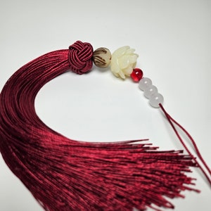 PRE-ORDER Tassel Charm, Mo Dao Zu Shi, Grandmaster of demonic cultivation, Wei Wuxian, Lan Wangji, keychain, phone pendant, novel