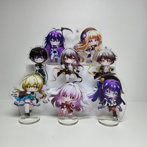 Acrylic Stands, Game, Honkai: Star Rail, Pela, Clara, Qingque, Trailblazer, Dan Heng, Seele, Herta
